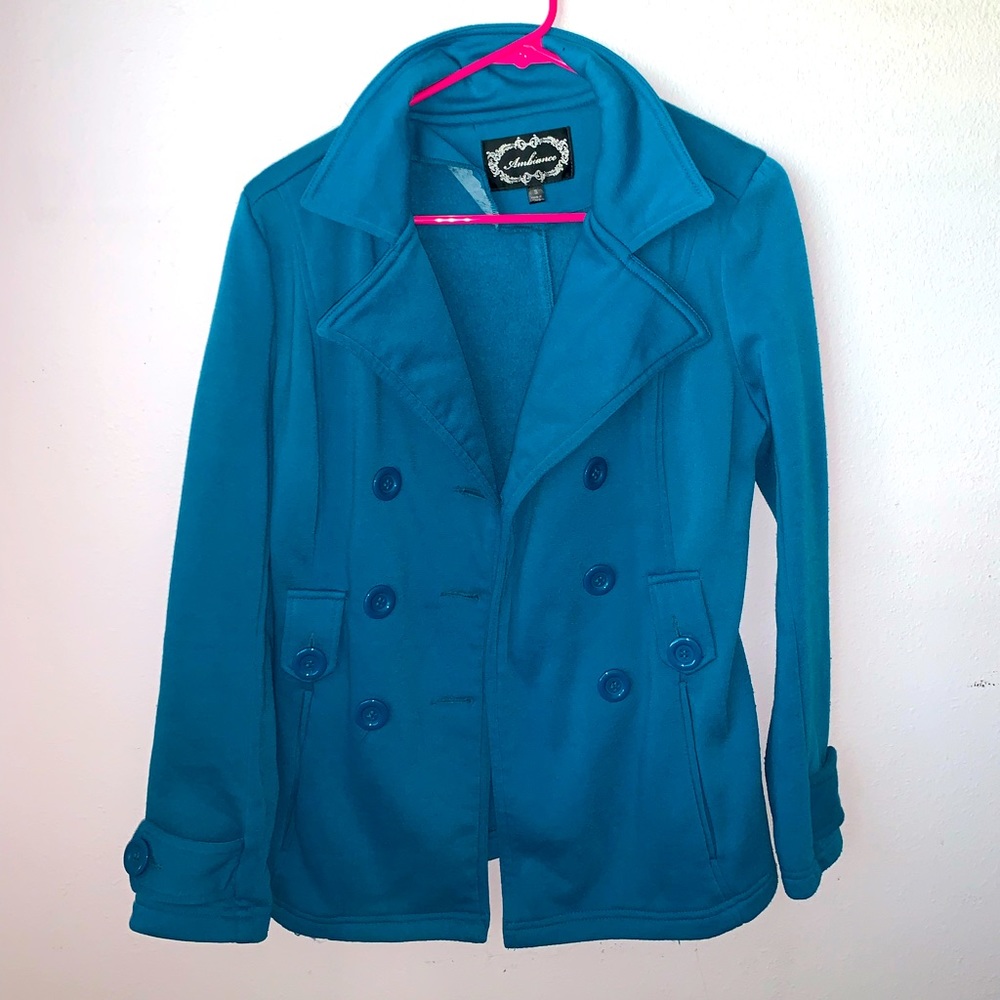 Blue Pea Coat